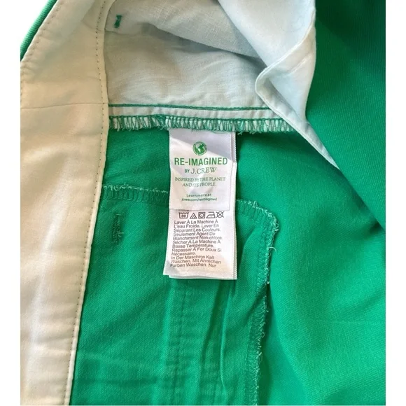 J.Crew 3.5 inch Classic Chino Short in Kelly Green Size 2 - Picture 10 of 12